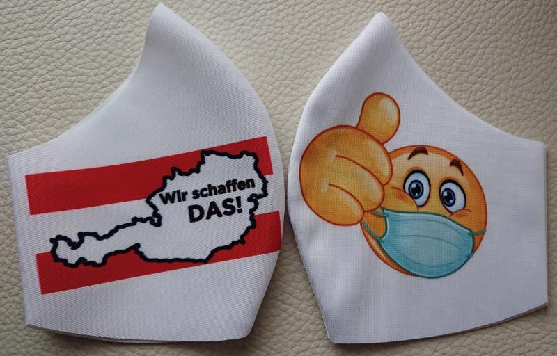 Handelsagentur Christina Leitner - GESICHTS-SCHUTZ-VISIERE (face shields), Baumwoll-MNS-MASKEN-ind.bedruckte Masken made in Austria-non-woven MNS Masken-HYGIENE- UND KRISENARTIKEL-WERBEMITTEL-PRODUKTE AUS H O L Z - EVENTARTIKEL-TEXTILIEN ....